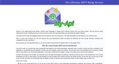 Desktop Screenshot of my-api.com
